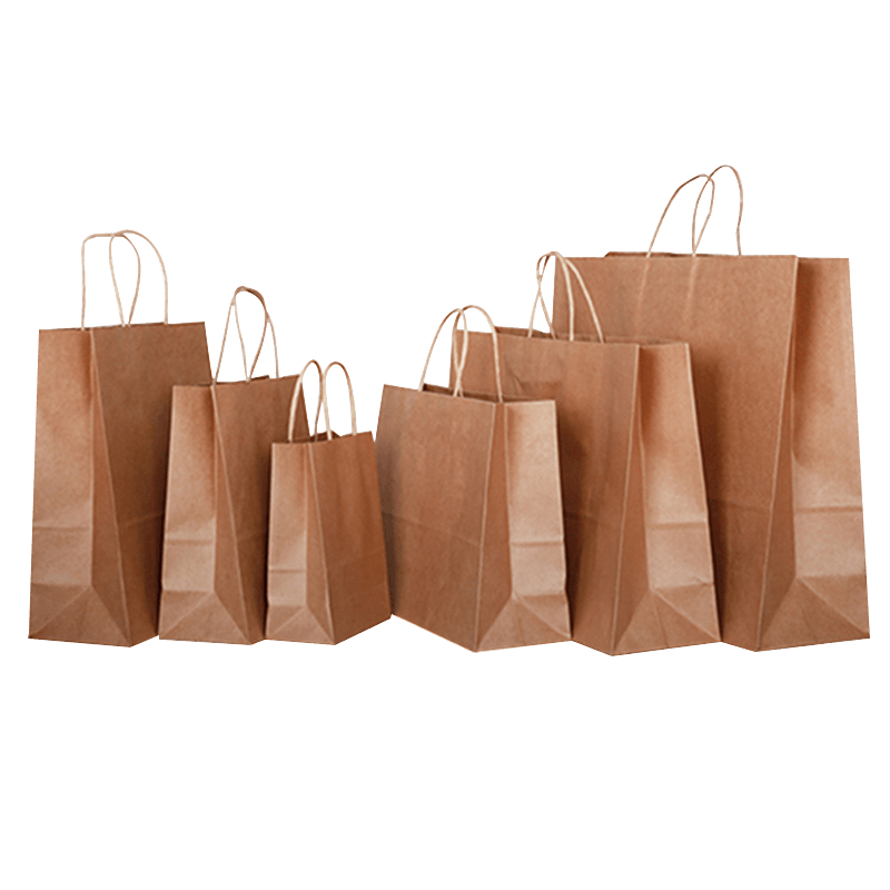 Horúce predajné lacné kraft papierové tašky vlastné logo ekologický darček kraft papier nákupná taška